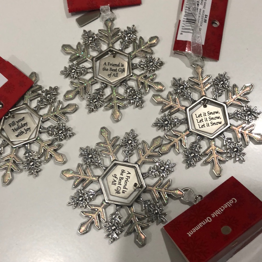4 collection Ornaments. Christmas gifts